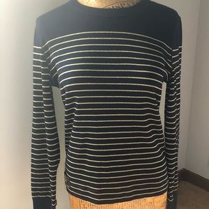 Navy and gold Ralph Lauren sweater